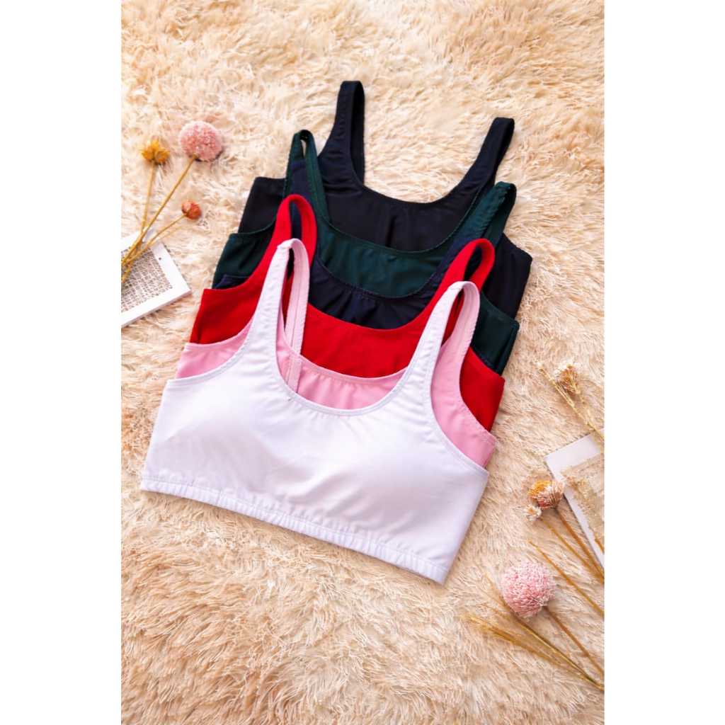 kit - 2 tops fitness básico - alça - suplex (sem bojo)