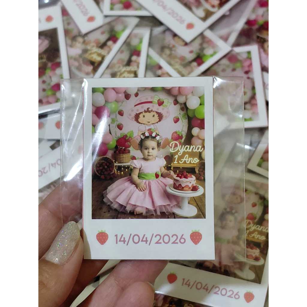 ✨ Mini Imã de Geladeira Personalizado - lembrancinha de festa infantil💖