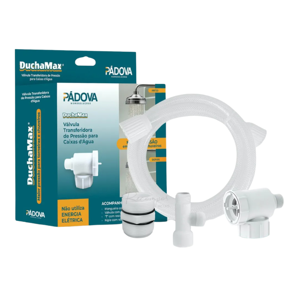 Válvula Transferidora Alternadora Aumenta Pressão Cx Água PÁDOVA