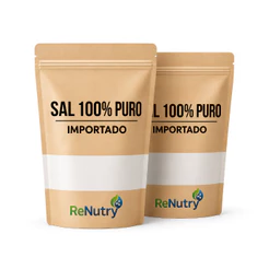 Sal 100% Integral Puro 2kg Deserto do Atacama Chile Fitness sem Iodo Rico em Minerais