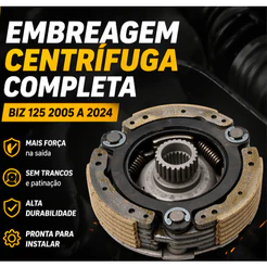 Sapata Embreagem Primaria Centrifuga Peso Completo Biz 125
