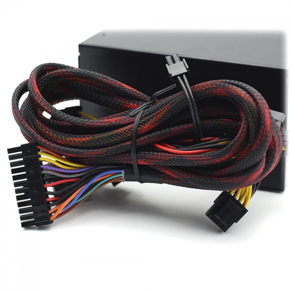 Detalhes do Fonte Duex 600FSE+, 600W, 80 Plus Bronze, PFC Ativo, DX 600FSE+