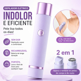 Depilador Indolor: R$ 21,88! ✨ 57% Off