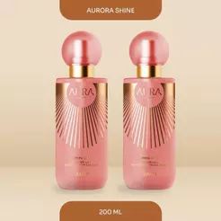 Dupla de Body Splash Aurora Shine 200ml