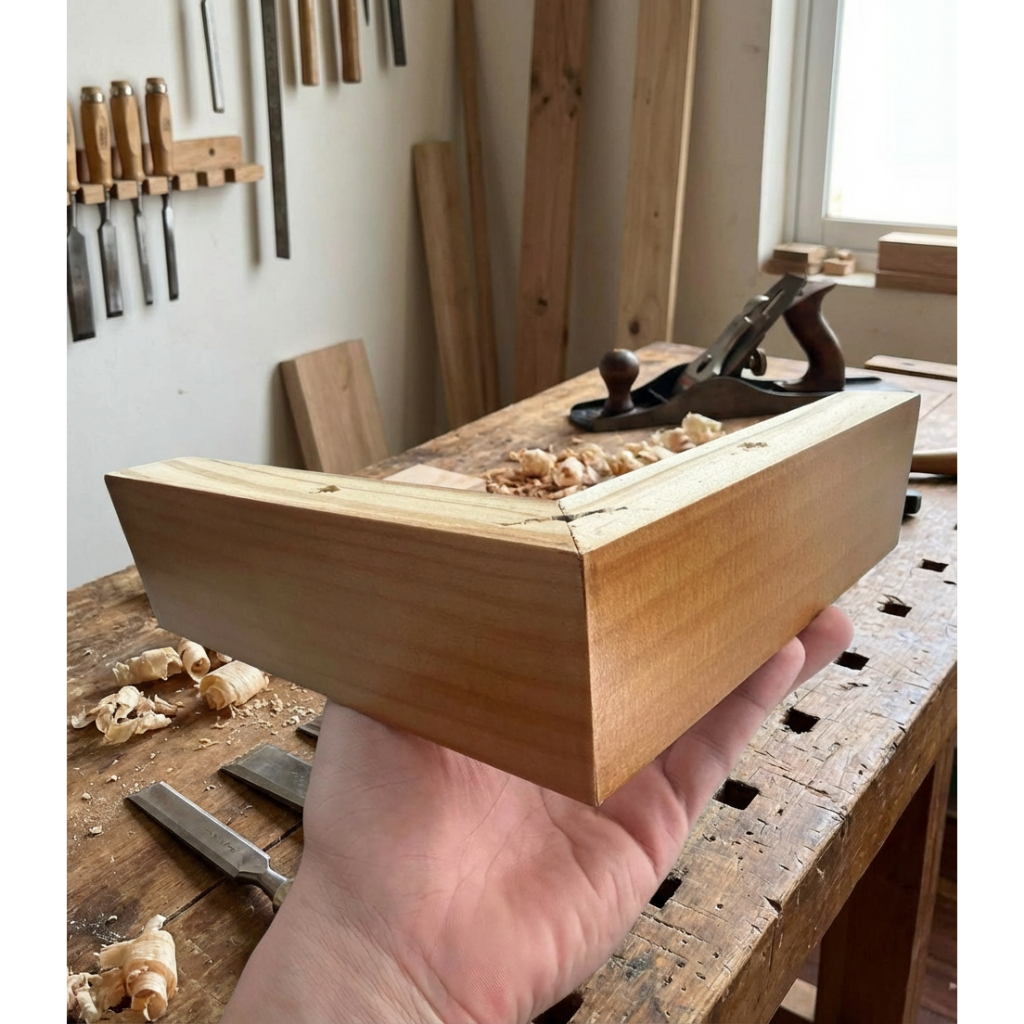 Pé De Canto Madeira Caramelo Cantoneira Móveis Antigos Modernos Reforma Estofado Pés Resistente