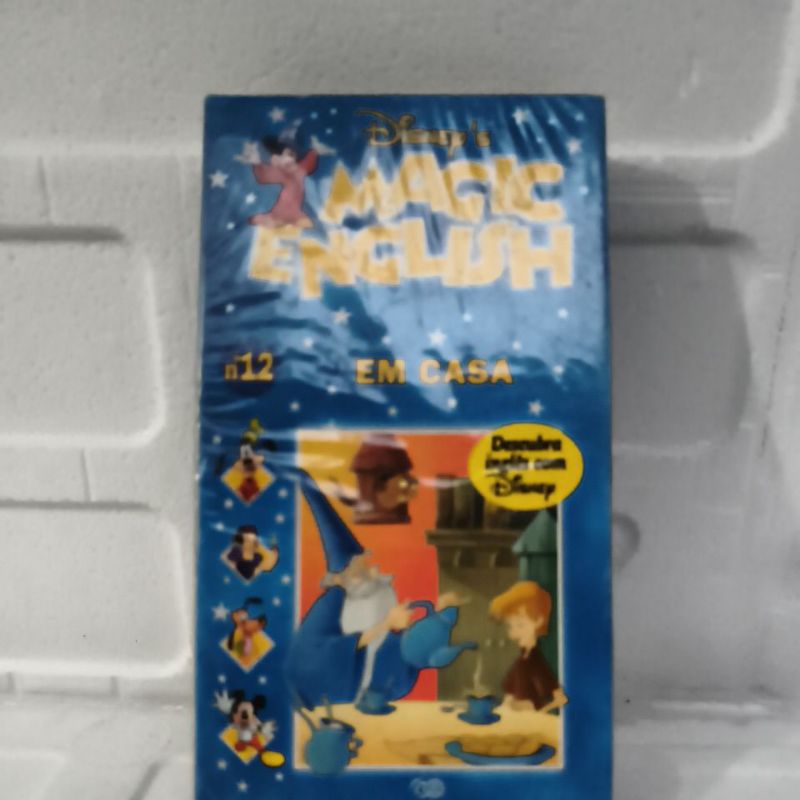 VHS Disney Magic English número 12 Em casa (lacrado) 121