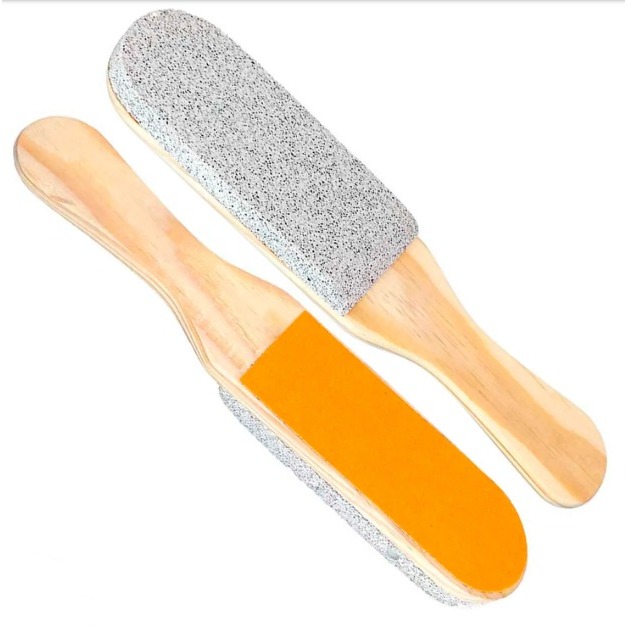 Lixa para os Pés com Pedra Pomes, Lixa Mista p/ Pedicure — imagem 2 de 2