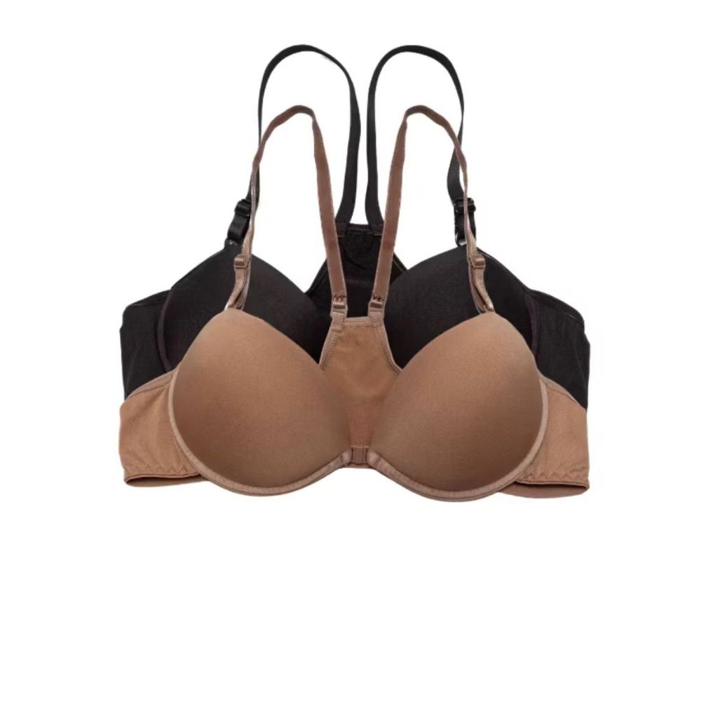 Kit 2 Sutiã Nadador Com Bojo Soutien Fecho Frontal Sutia