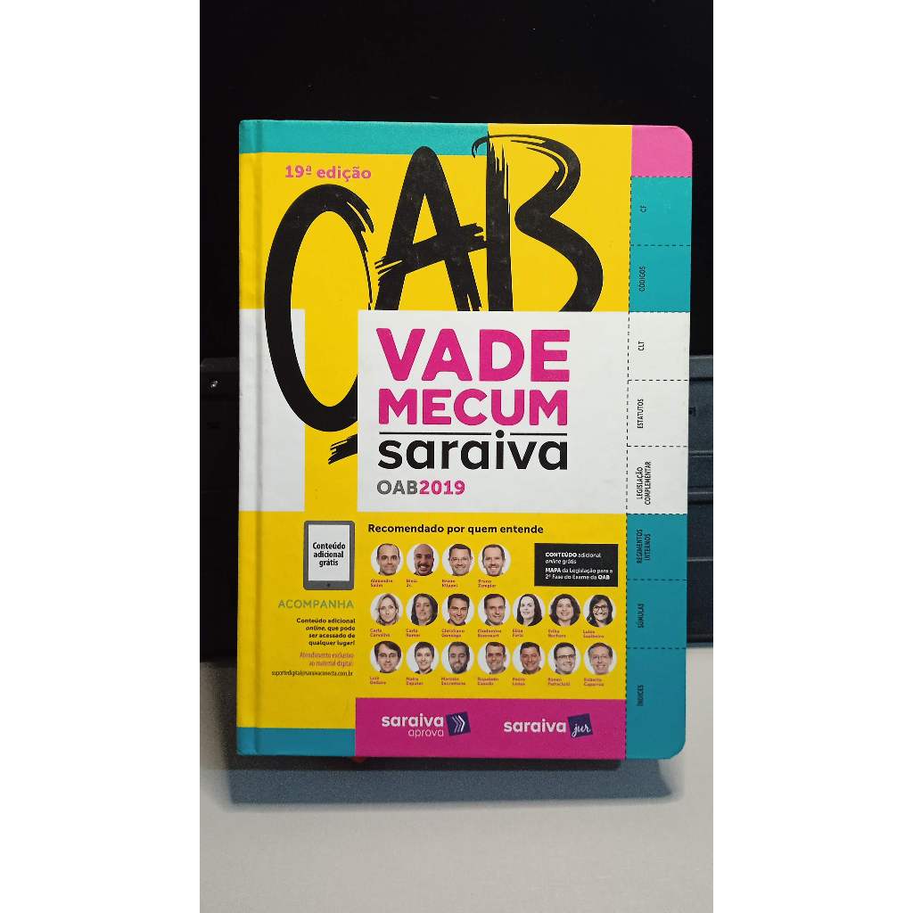 Livro Vade Mecum Saraiva OAB 2019 19ª edição