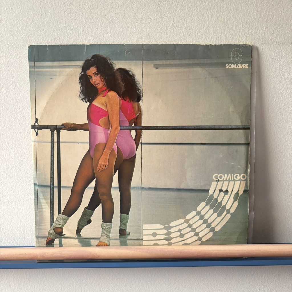 LP Baila Comigo (Trilha Sonora Da Novela) c/ Rio Sinal Verde + pôster Tony Ramos/Disco de Vinil VG+