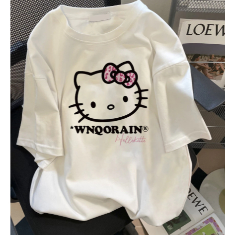Camiseta Hello Kitty 100 % Algodão Camisa Confortavel Leve Casual varias Estampas Manga Curta Entrega Rapida