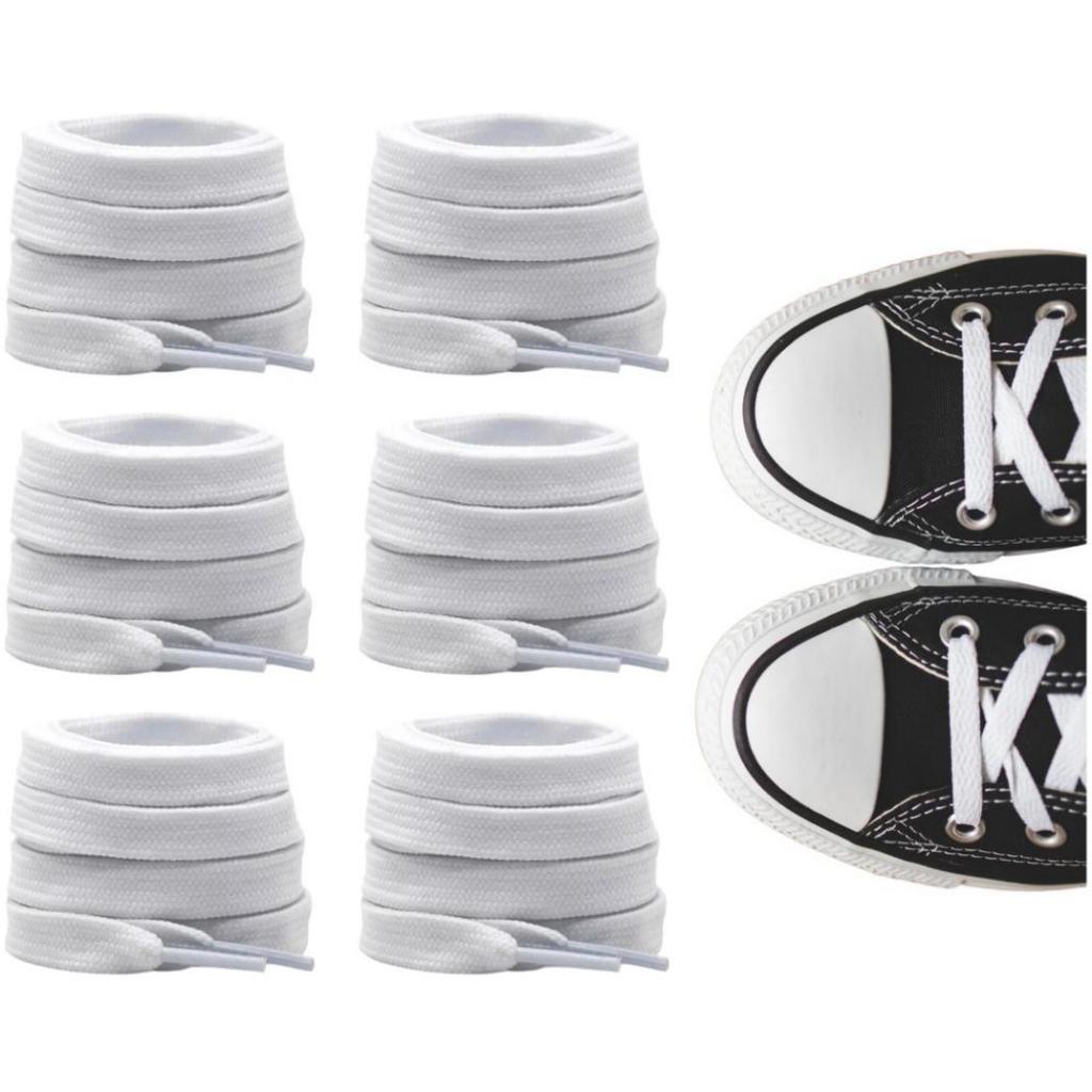 KIT De Cadarço Atacador Chato Para Tenis 1,40m 8 mm Premium Qualidade Superior ENVIO IMEDIATO