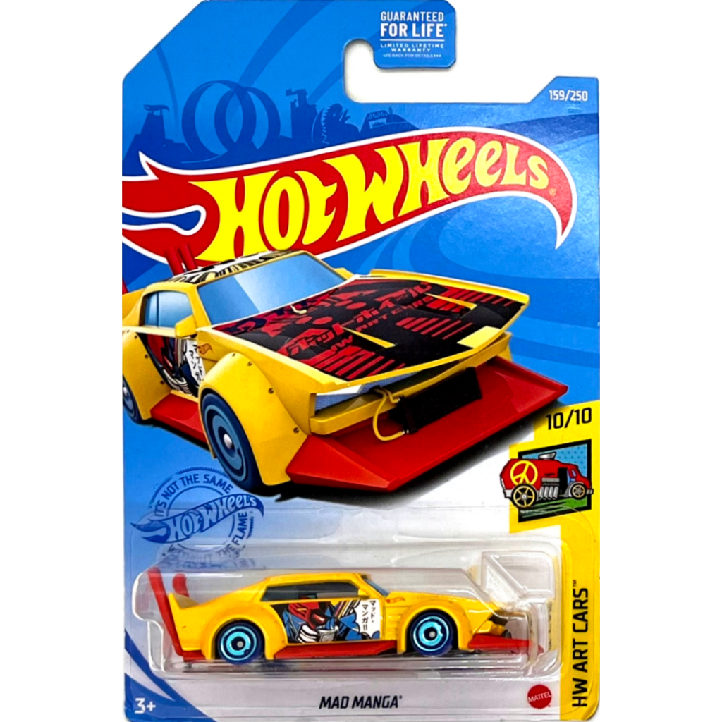 Hot Wheels MAD MANGA Lacrado Original Mattel | Carrinho Colecionável | ART CARS | 2021
