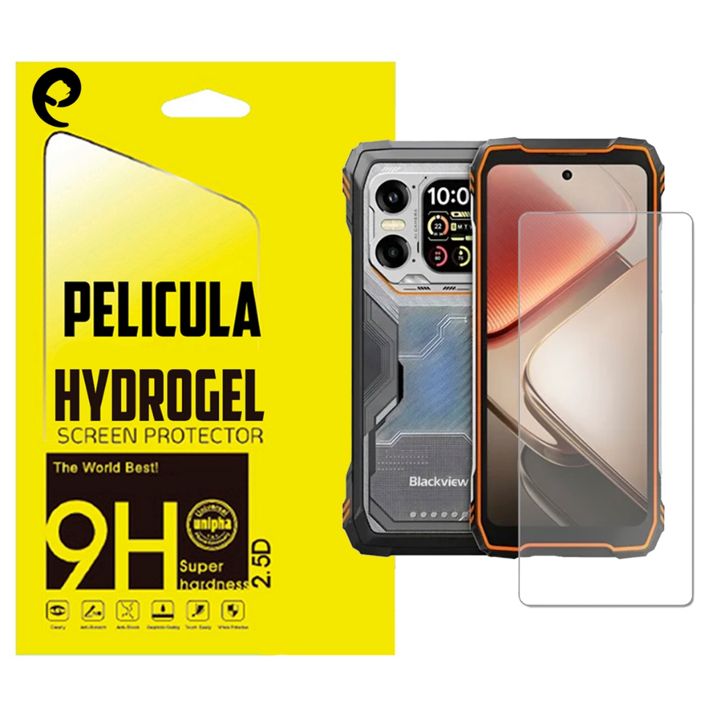 Película Hidrogel Slim TPU Protetora Compativel com Smartphone Celular Blackview XPLORE 1 AI