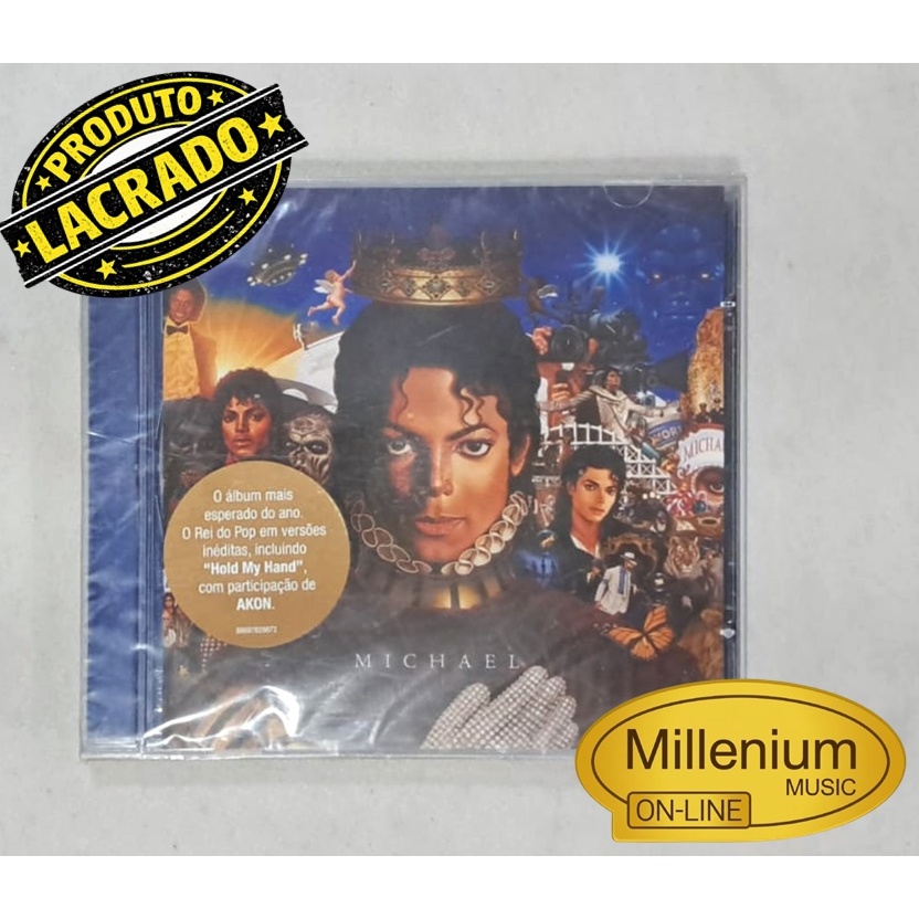 CD Michael Jackson  Michael 2010 Lacrado Original Gravadora Colecionador Ótimo Estado