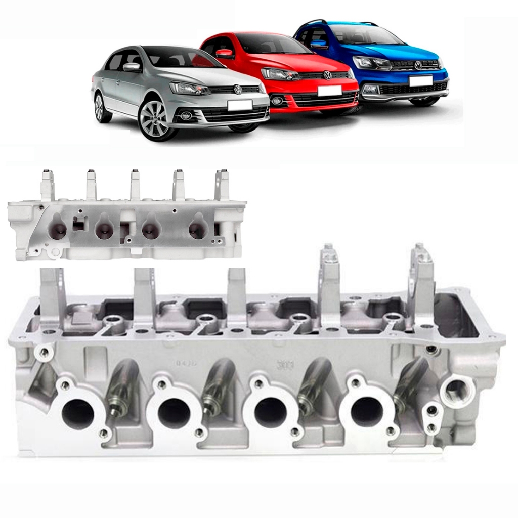 Cabeçote de Motor novo Adequado Para 1.6 8v Gasolina Ford FIESTA/ECOSPORT/KA/ESCORT Zetec Rocam