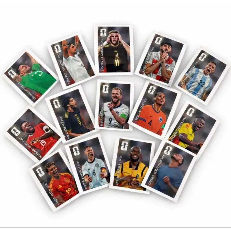 14 figurinhas coca cola copa do mundo 2026