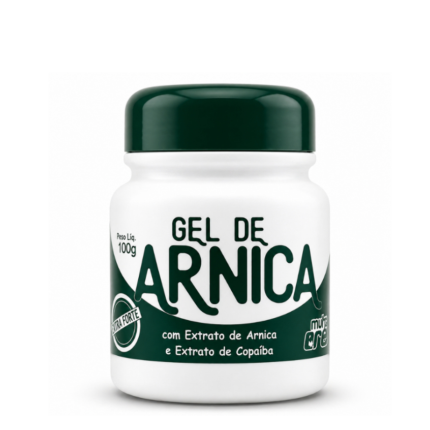 Kit Gel De Arnica Copaíba Multiervas 100g Demazon Massageador Relaxante