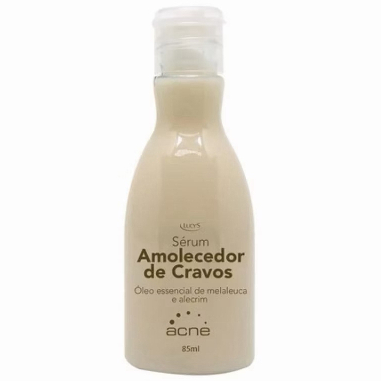 Sérum Amolecedor de Cravos Cicatrizante Antisséptico Acne Lucy's 85ml