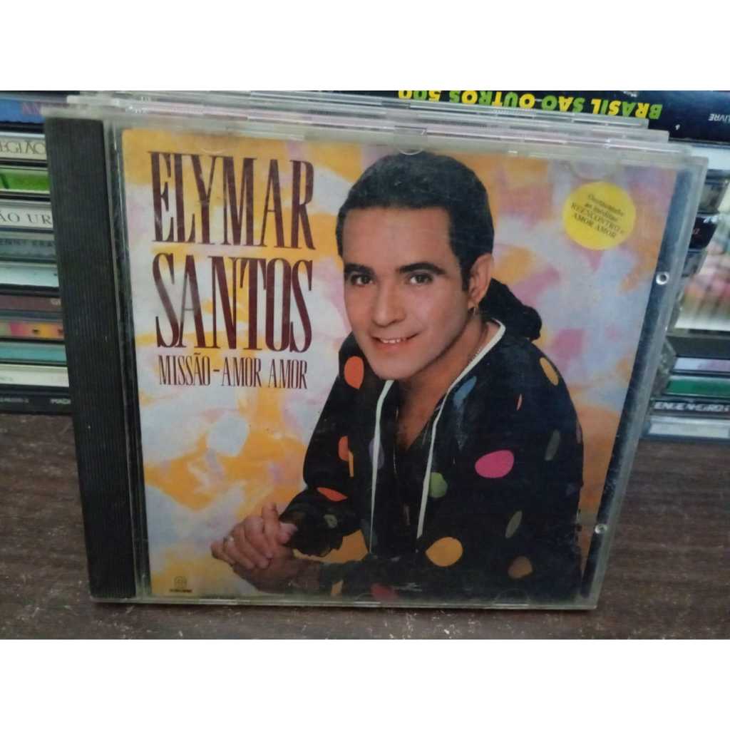 CD Elymar Santos - Missão - Amor Amor DETALHE NO ENCARTE