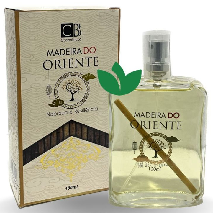 Deo Colônia Masculina MADEIRA DO ORIENTE 100mL CBB Cosméticos
