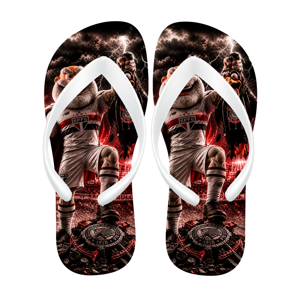 Chinelo do São Paulo FC – Conforto, Estilo e Paixão Tricolor para o Dia a Dia