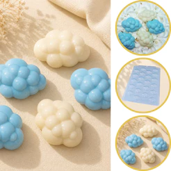 1~5 Forma BWB Simples Semiprofissional, Alto Rendimento Doces Finos Chocolates Cód. 3606 - SP Nuvem (CHOCO)