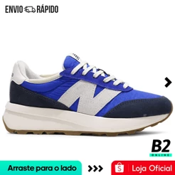 Tênis New Balance Casual 370v1 Unissex Original Com Nota Fiscal e Garantia