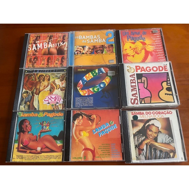 CD SAMBA E PAGODE (COLETÂNEAS)