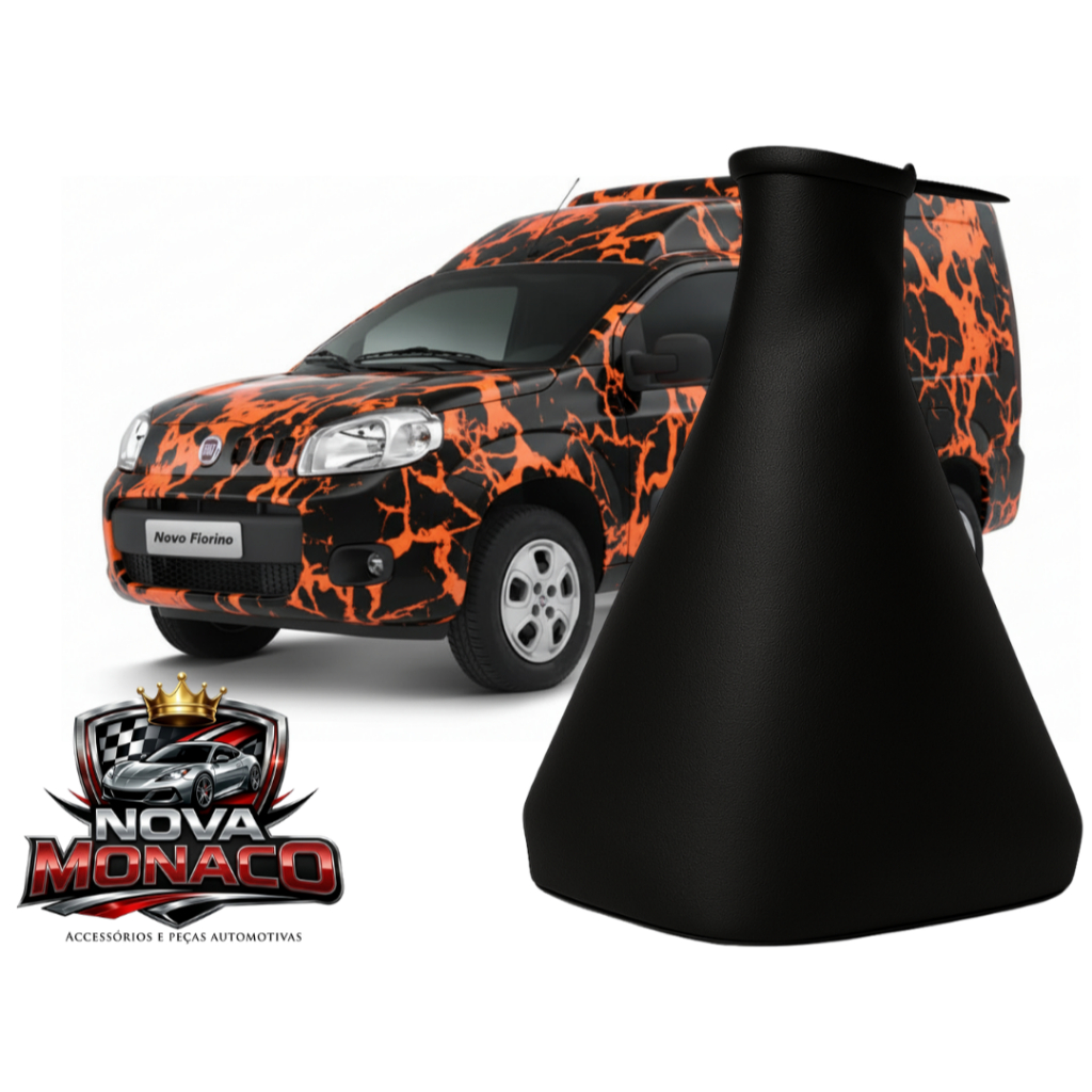 coifa alavanca de cambio p/ fiat Uno Fiorino Premio Elba 1994 95 96 97 98 99 à 2003