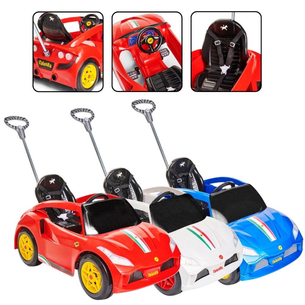 Quadriciclo Carrinho Infantil Passeio Pedal Suporta 30k Racer Turbo Calesita