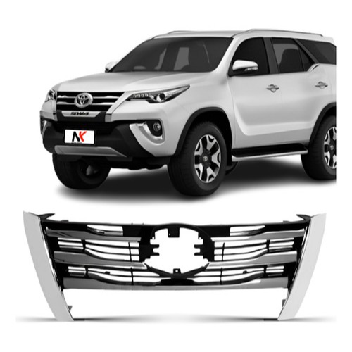 Grade Radiador Hilux Sw4 2016 2017 2018 2019 2020 Cromado