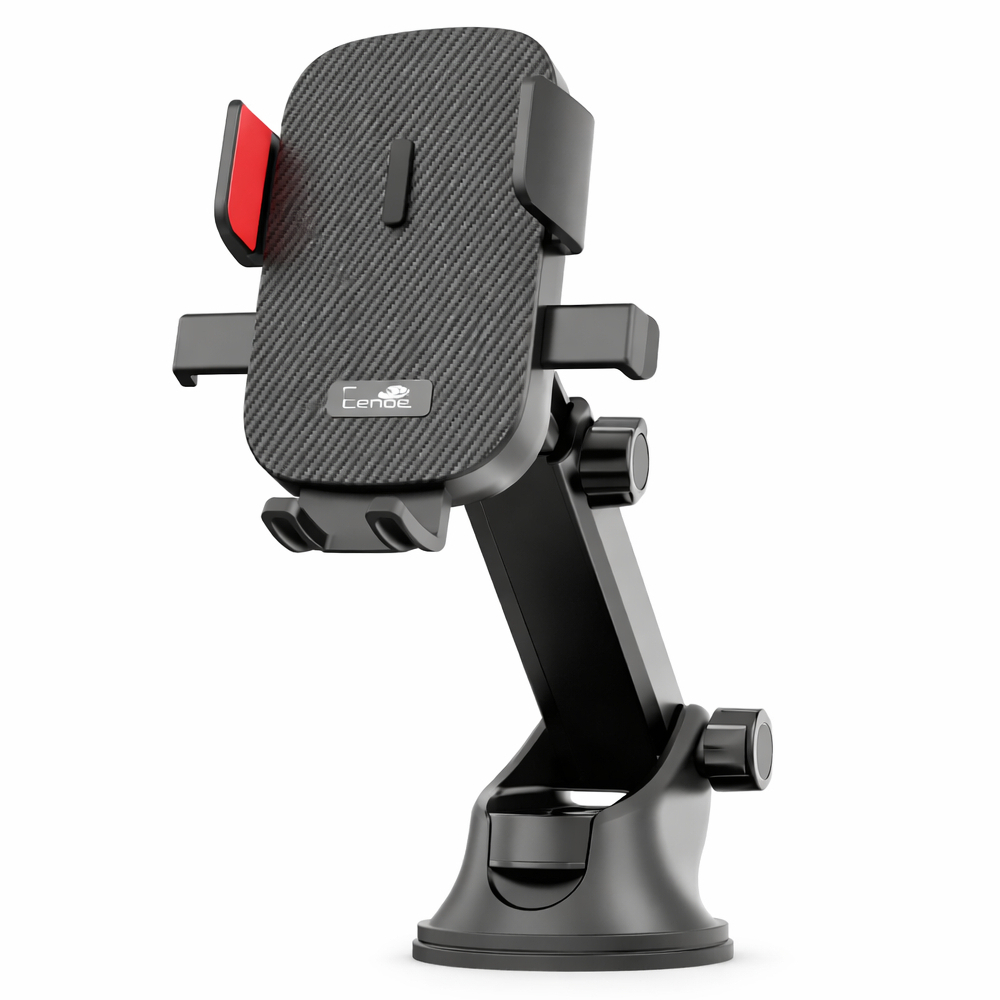 Suporte Veicular para Celular com Ventosa e Rotação 360° – Eletromex EL-1918