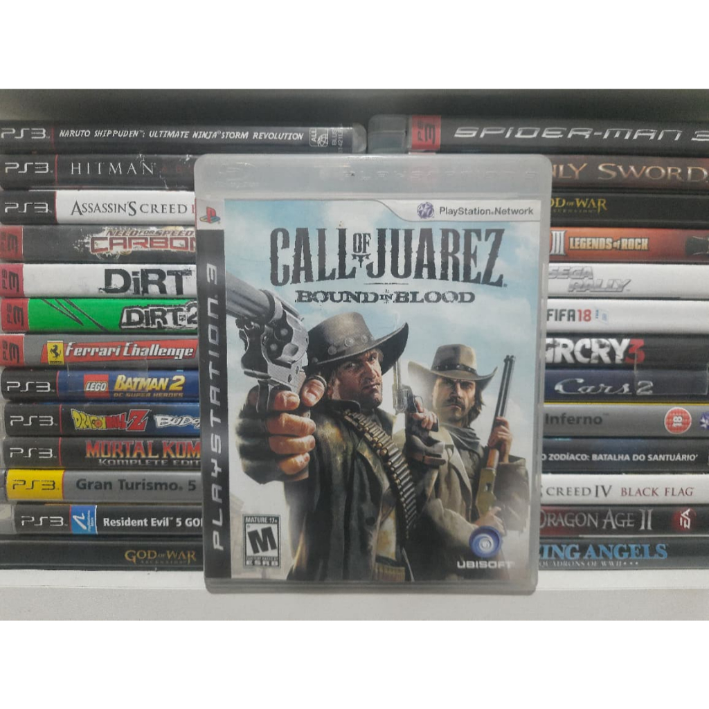 Call Of Juarez: Bound In Blood / Black Labe - PS3 Midia Física
