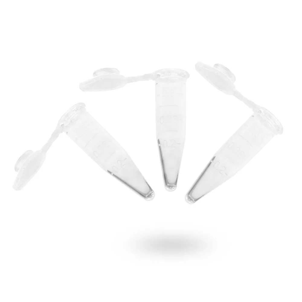 Microtubo Centrifugação 0,5ml INCOLOR Pacote com 1000 Unds