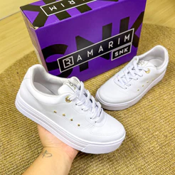 Tênis Sapato Feminino Ramarim Flatform Plataforma Confortável Acolchoado Casual