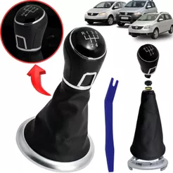Manopla Bola De Alavanca Cambio Para vw Fox Crossfox Spacefox 2003 2004 2005 2006 2007 2008 2009