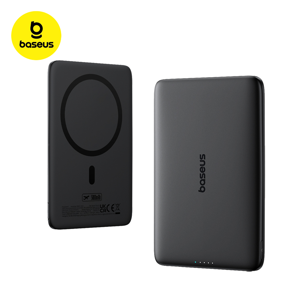 Imagem Carregador Portátil Baseus PicoGo AM41 5000mAh / 10000mAh 20W Magnético MagSafe USB-C 60W PowerBank