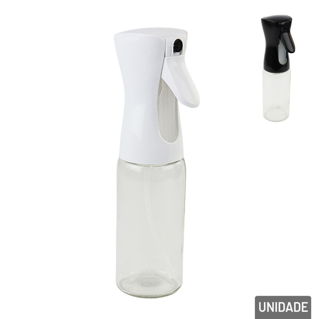 Galheteiro de Vidro 240ml Spray Vinagre e Azeite