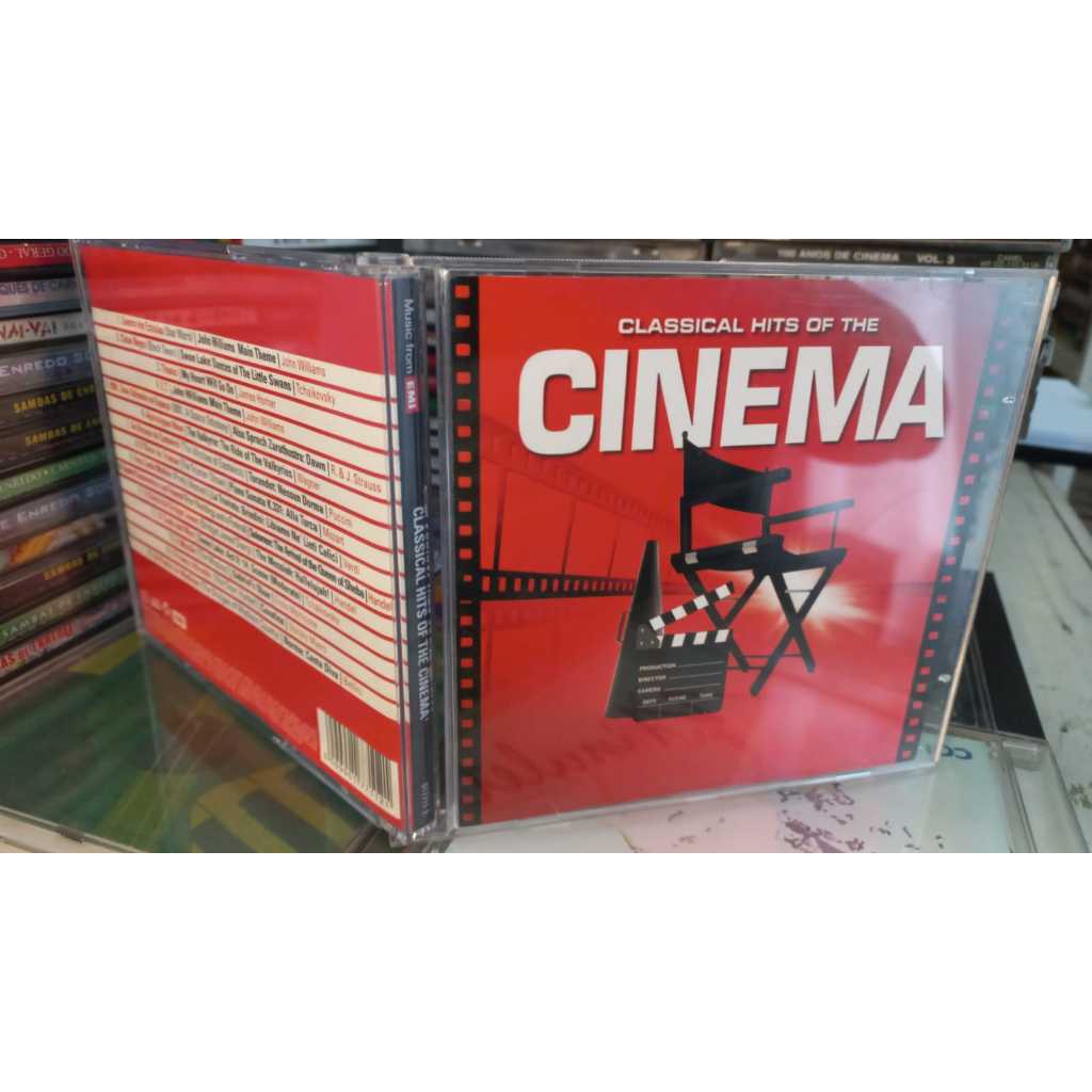 cd classical hits of the cinema -  raro -EMI Impecavel -Cisne negro Guerra nas estrelas Et Titanic A missão truman linda