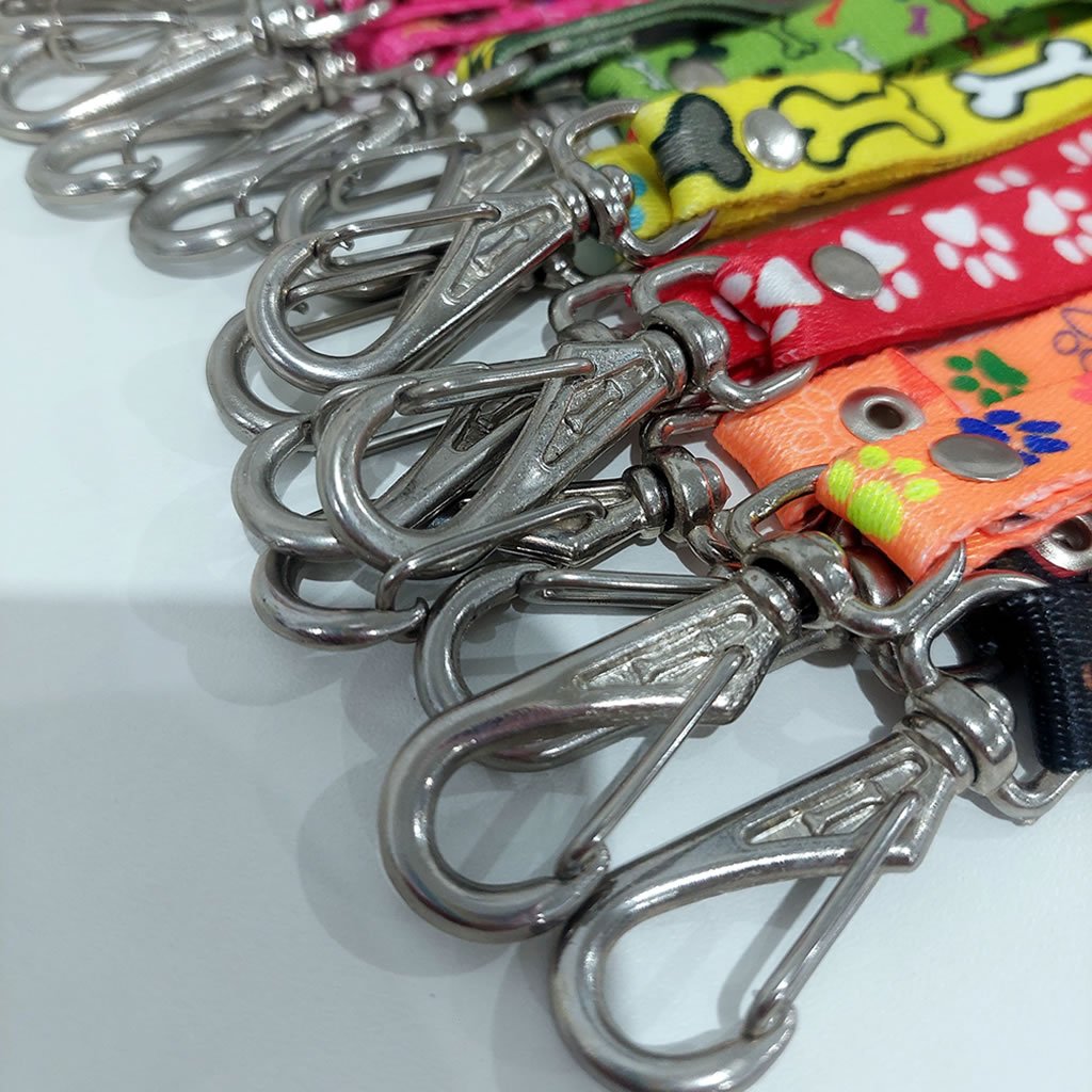 Guia de Contenção Pet Nylon 55cm Banho e Tosa - Mosquetão Reforçado — imagem 2 de 2