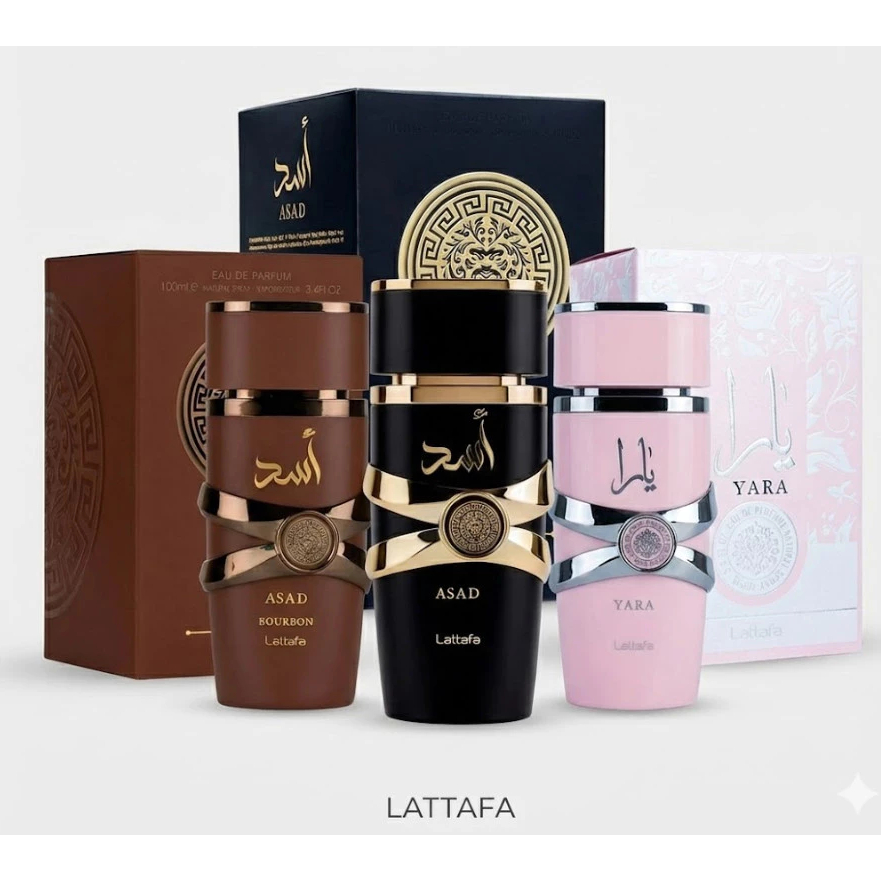 Perfume árabe 100mL Lattafa Asad e Yara Eau de Parfum Original SELO 4D