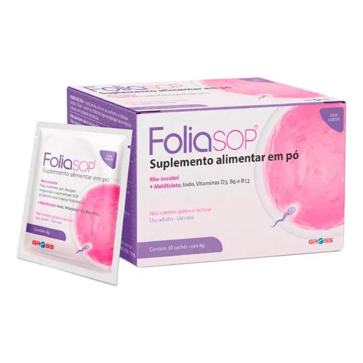 Folia Sop 30 Saches Suplemento Alimentar 4g