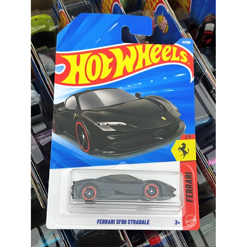 Hot Wheels Ferrari 2026 - Ferrari SF90 Stradale Preto