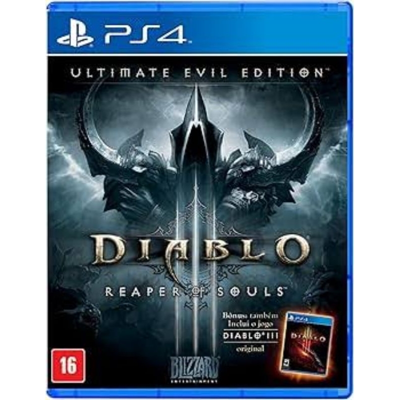 Diablo 3 Reaper Of Souls PS4 mídia física Envio Rápido