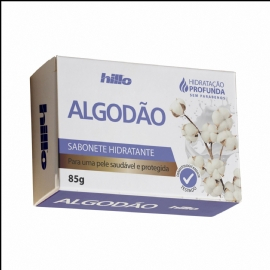 Sabonete Em Barra Hillo  Algodao - 85g - Envio Imediato