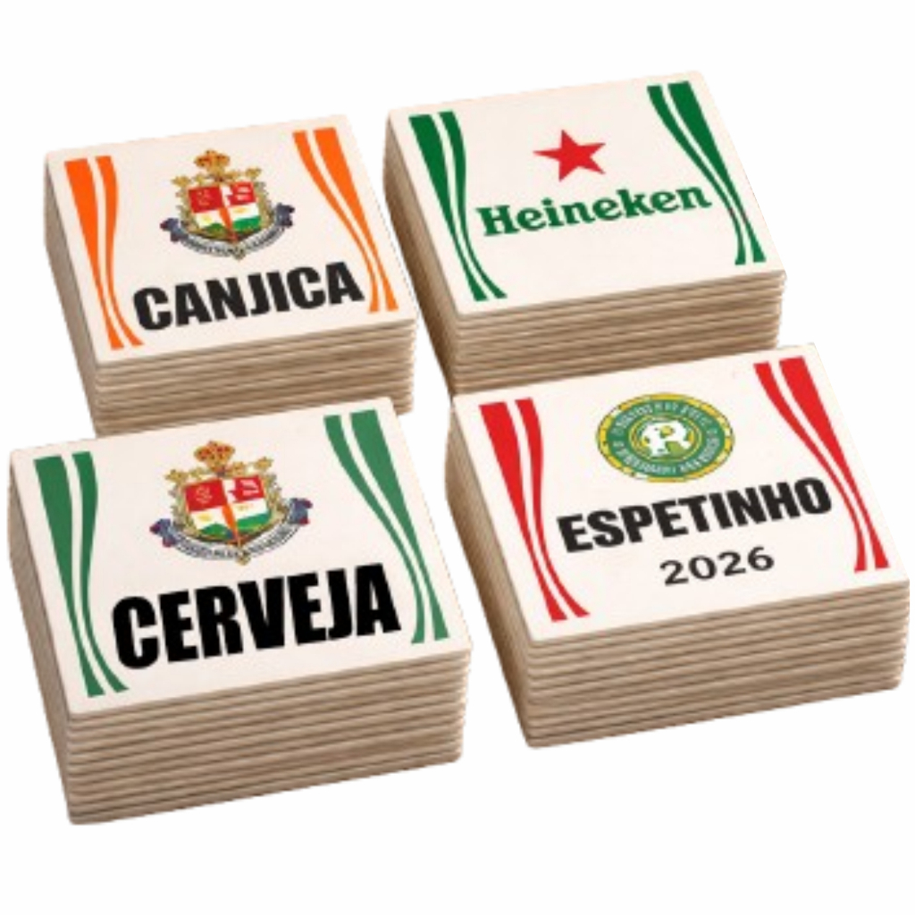 1000 Fichas Bar Personalizado Ticket Bar Festas Consumação