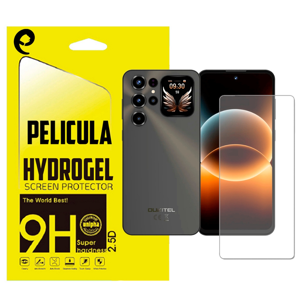 Película Hidrogel Privacidade Fosca Traseira em TPU Protetora Compativel Smartphone Celular Oukitel C68 Plus