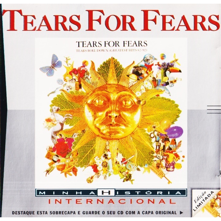 CD TEARS FOR FEARS (1992) TEARS ROLL DOWN GREATEST HITS 82 - 92
