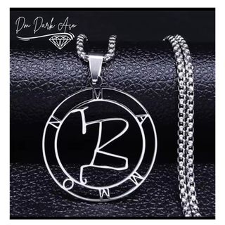 Colar Sigilo Mammon Aço Inoxidável Riqueza Prosperidade Dark Goétia Goécia Goth Mamon